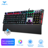 AULA F2088 Retro Punk Typewriter RGB Keyboard