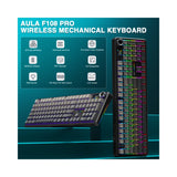AULA F108 Pro Full Size vision Knob Keyboard