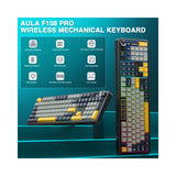 AULA F108 Pro Full Size vision Knob Keyboard