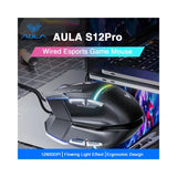 AULA S12 Pro Wired RGB Gaming Mouse