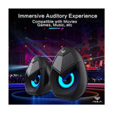 AULA N69 USB Wired Stereo Gaming Speakers