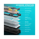 AULA F108 Pro Full Size vision Knob Keyboard