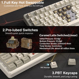 AULA L99 Smart-Screen Mechanical Keyboard