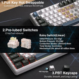 AULA L99 Smart-Screen Mechanical Keyboard