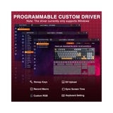 AULA F108 Pro Full Size vision Knob Keyboard