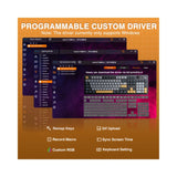 AULA F108 Pro Full Size vision Knob Keyboard