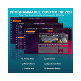 AULA F108 Pro Full Size vision Knob Keyboard