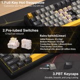 AULA L99 Smart-Screen Mechanical Keyboard
