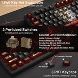 AULA L99 Smart-Screen Mechanical Keyboard