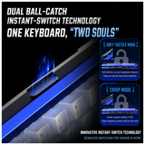 AULA AG60 Shock-Absorbing Aluminum Keyboard
