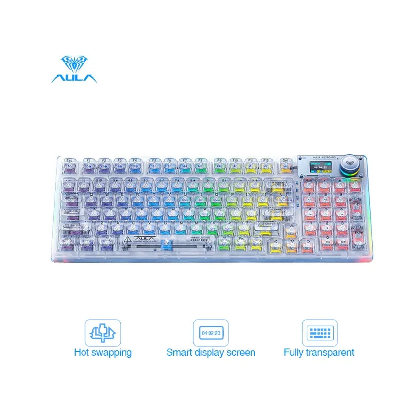 AULA F98 Pro Knob Version Keyboard