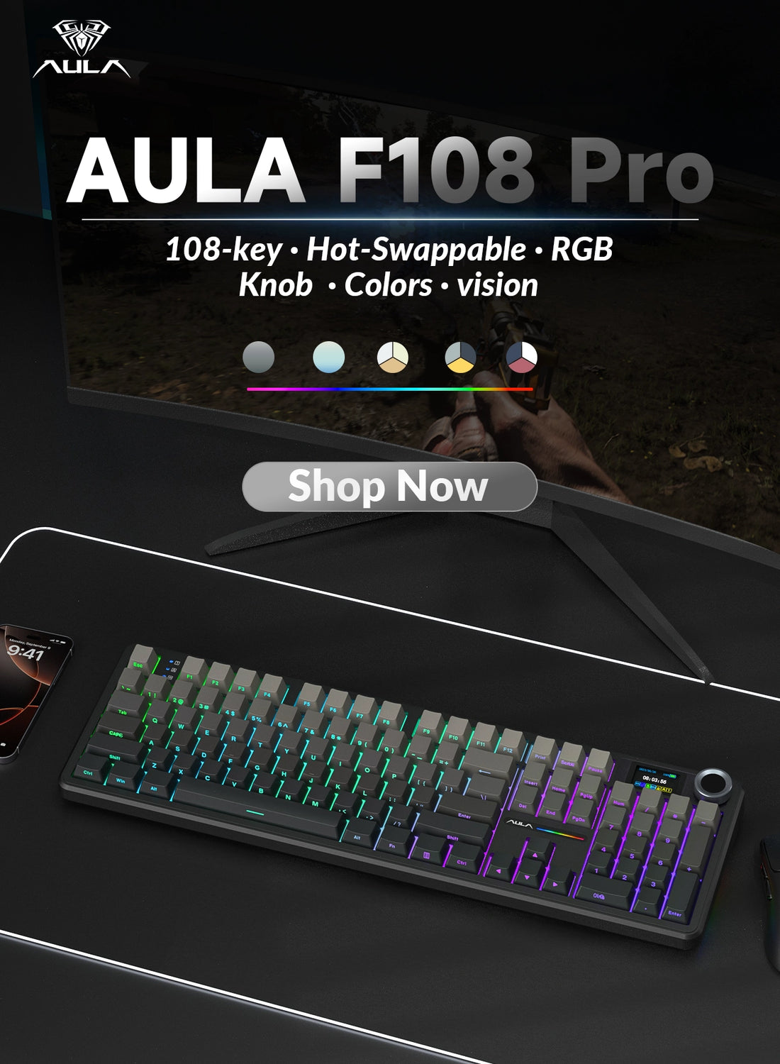 Aula☆さま専用(⋆ʾ ˙̫̮ ʿ⋆) Aula Best Gaming Keyboard