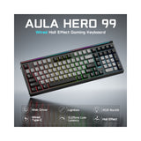AULA Hero99 Wired Magnetic Gaming Keyboard