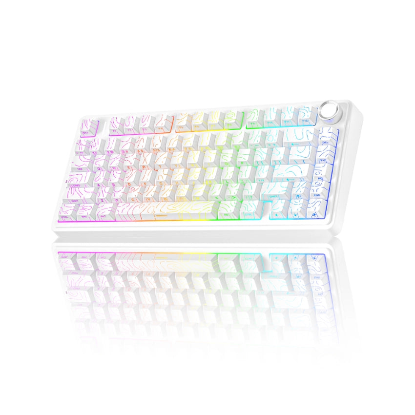 AULA F75 Pro Knob Side-Printed Mechanical Keyboard