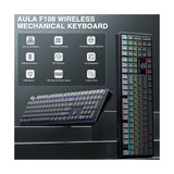 AULA F108 Full Size Mechanical Keyboard