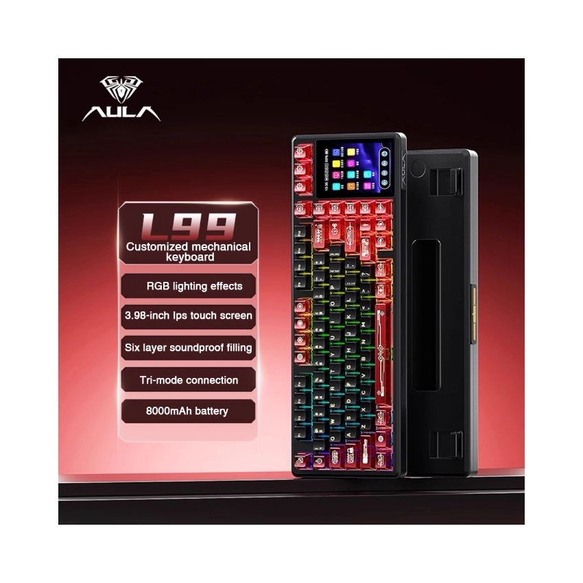 AULA L99 Smart-Screen Mechanical Keyboard