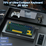 AULA F75 Pro Knob Side-Printed Mechanical Keyboard