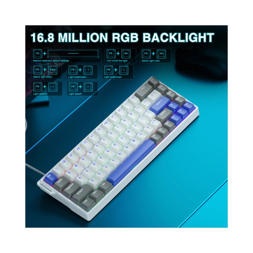 AULA WIN68 HE 8Khz Magnetic Switch Keyboard