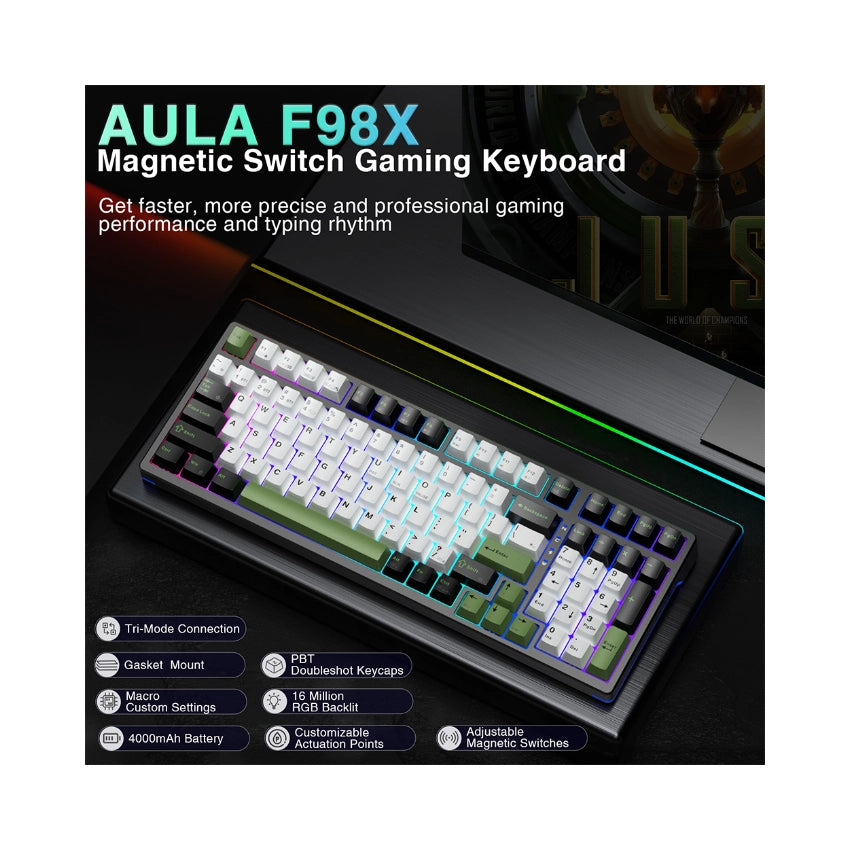 AULA F98X Magnetic Gaming Keyboard