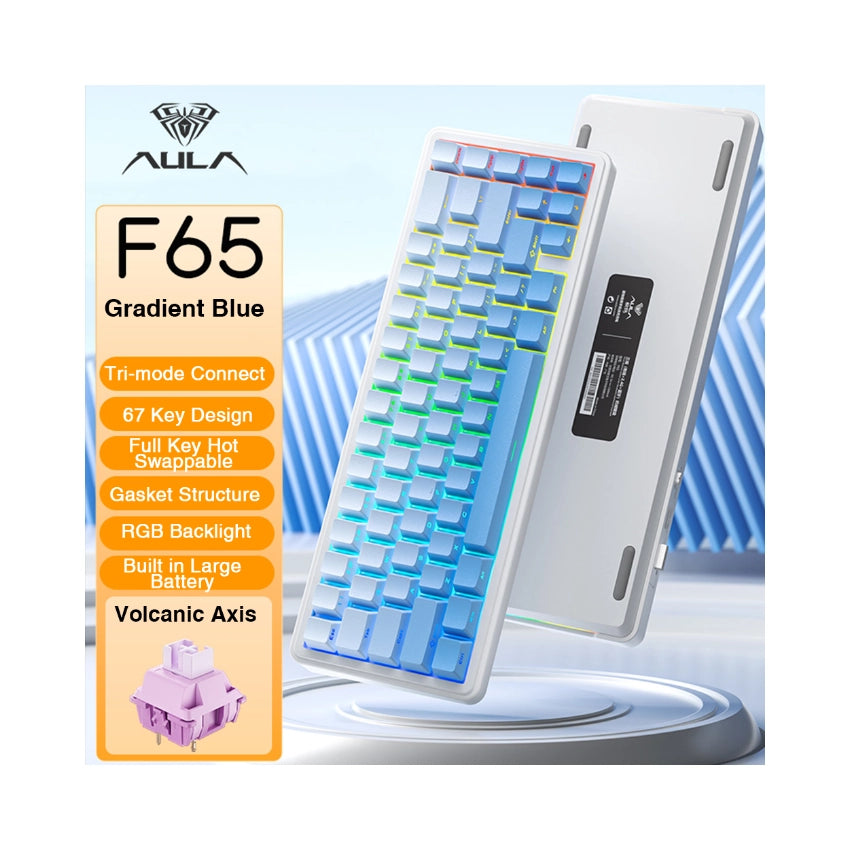 AULA F65 – 65% Gasket Wireless RGB Keyboard