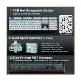 AULA F108 Full Size Mechanical Keyboard