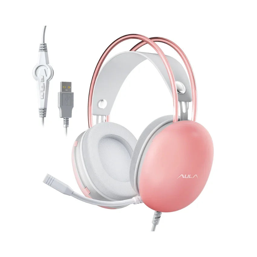 AULA S505 Wired RGB Gaming Headset