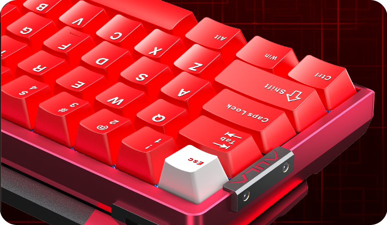 Amber Translucent Keycaps