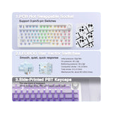 AULA F75 Pro Knob Side-Printed Mechanical Keyboard