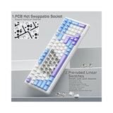 AULA F99 Tri-Mode Magnetic Keyboard