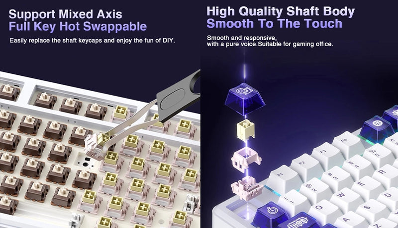 Hot-Swappable Mixed Axis Keys