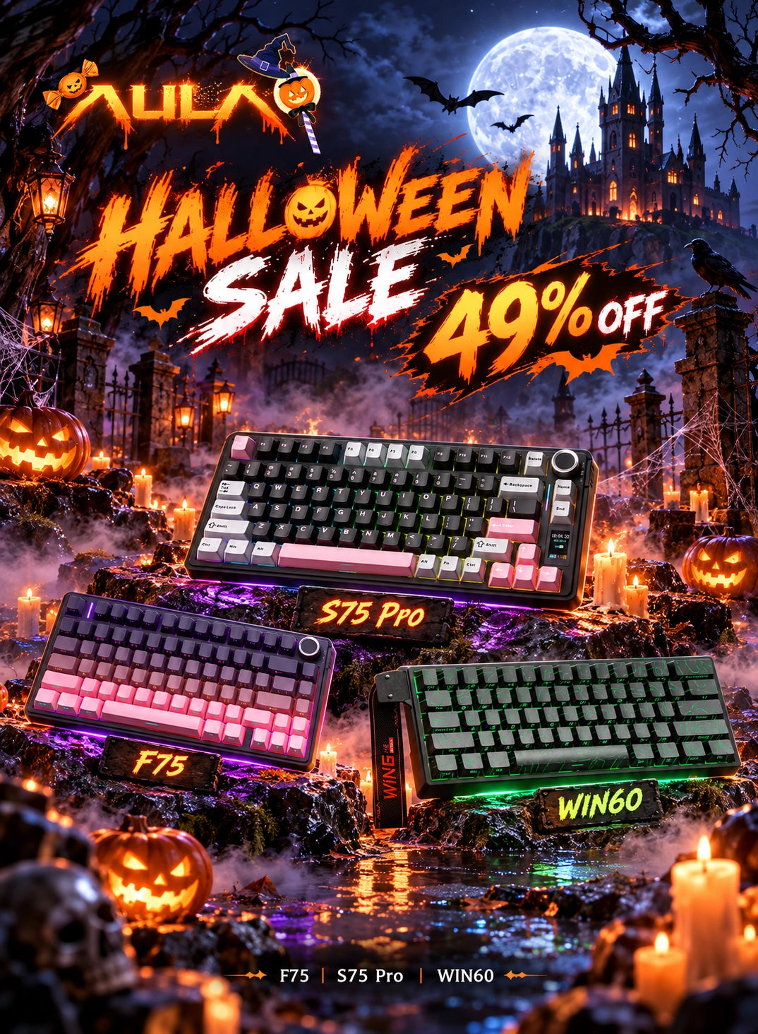AULA Official Store | Keyboards, Mice & Computer Accessories
