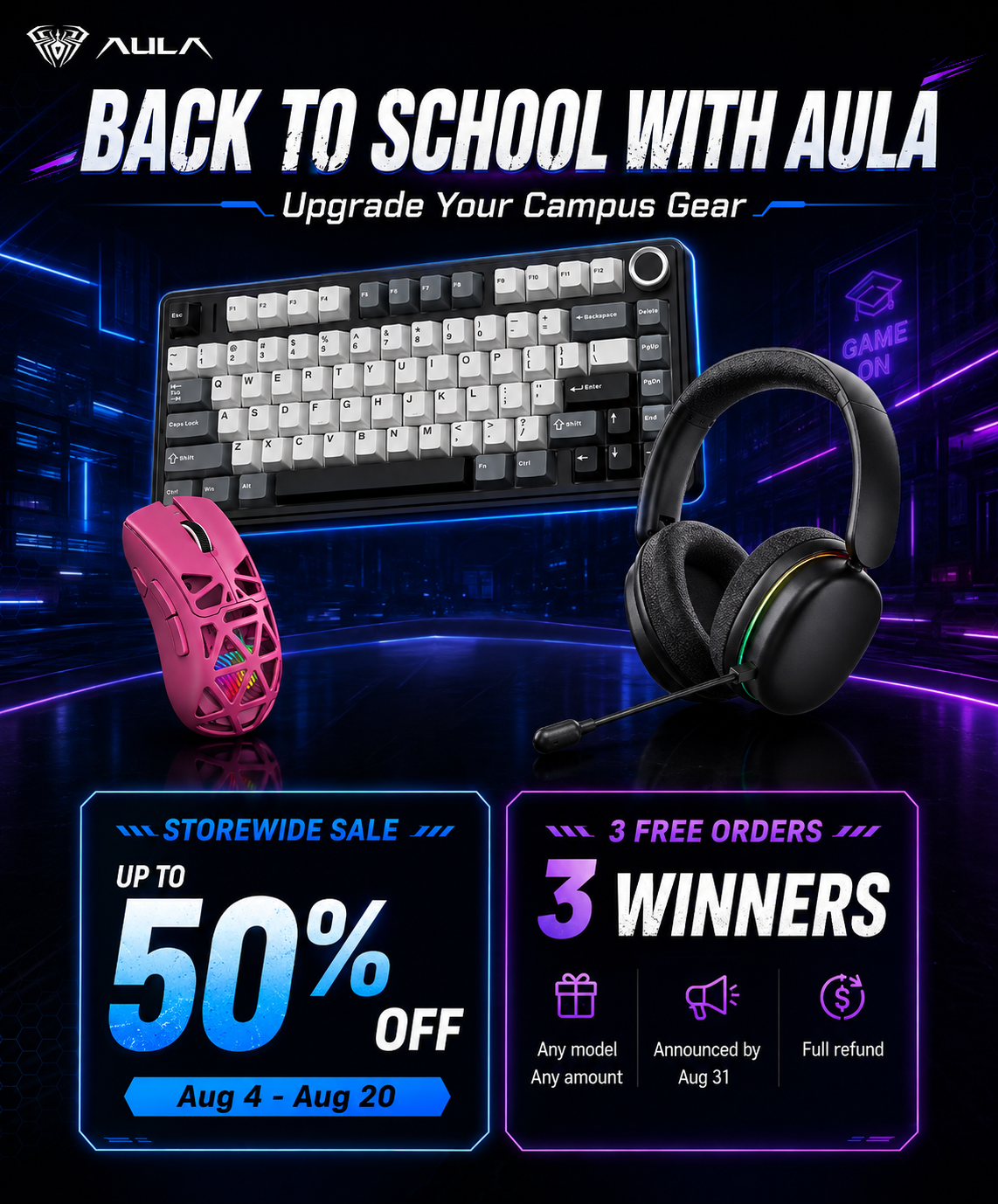 AULA Official Store | Mechanical Gaming Keyboards, Mice & Computer Accessories