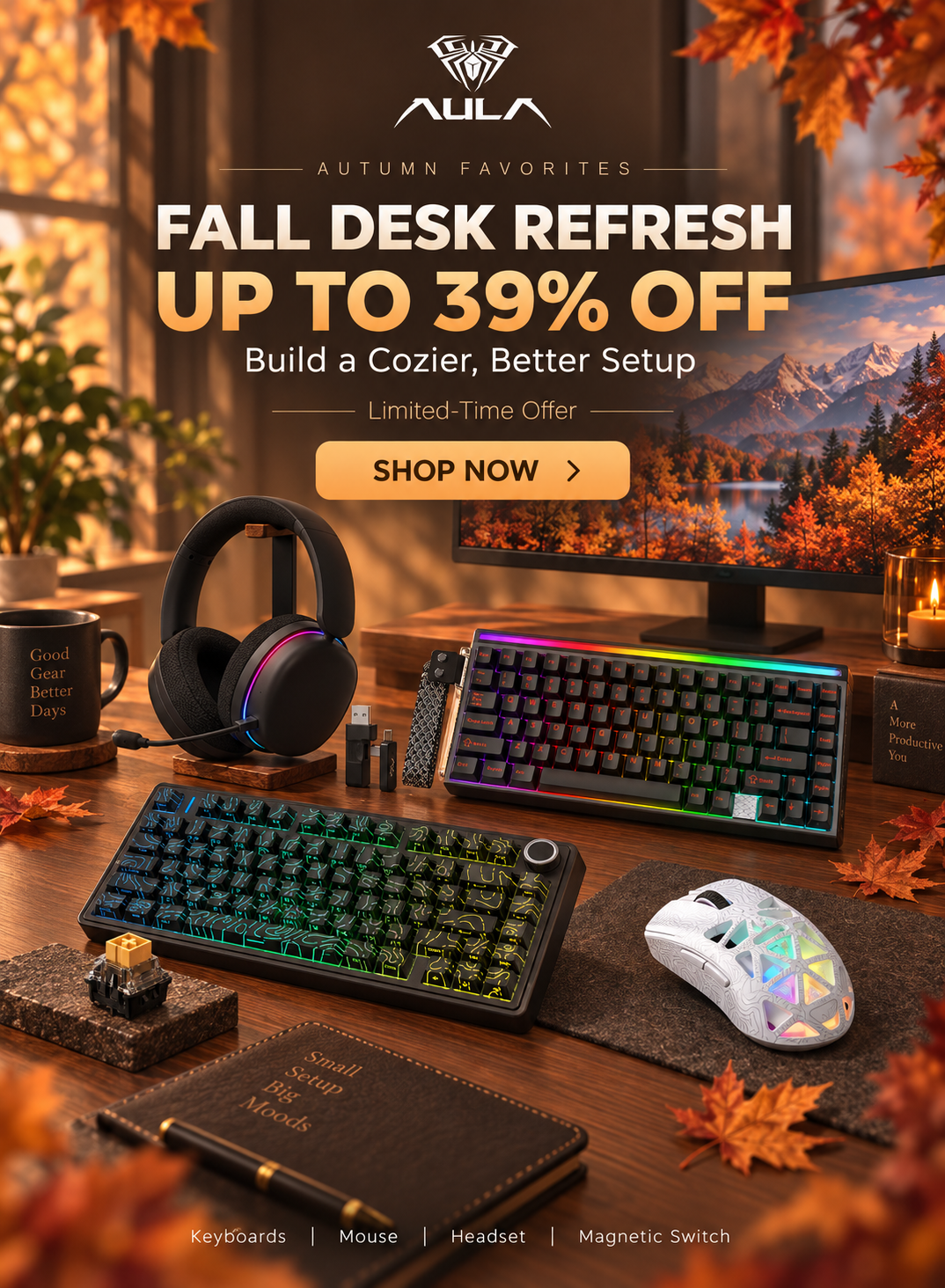 AULA Official Store | Mechanical Gaming Keyboards, Mice & Computer Accessories