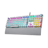 AULA F2088 Retro Punk Typewriter RGB Keyboard